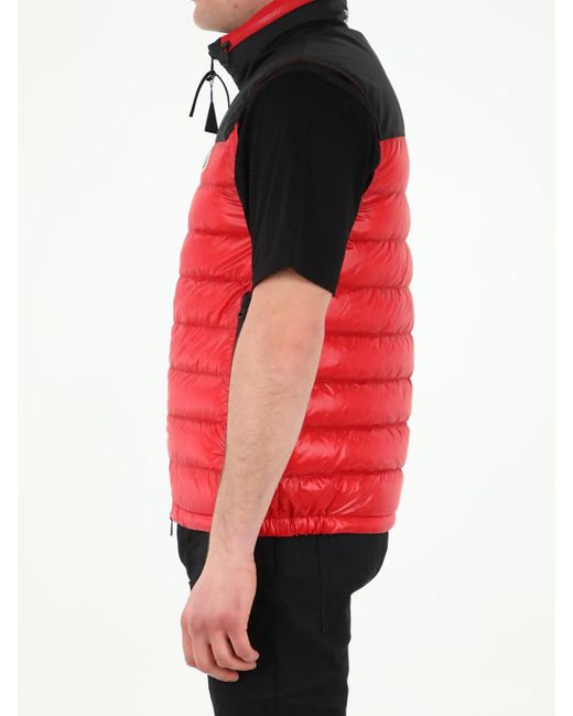 Mens Clothing Jackets Waistcoats and gilets Moncler Synthetic Ortac Down Vest for Men 