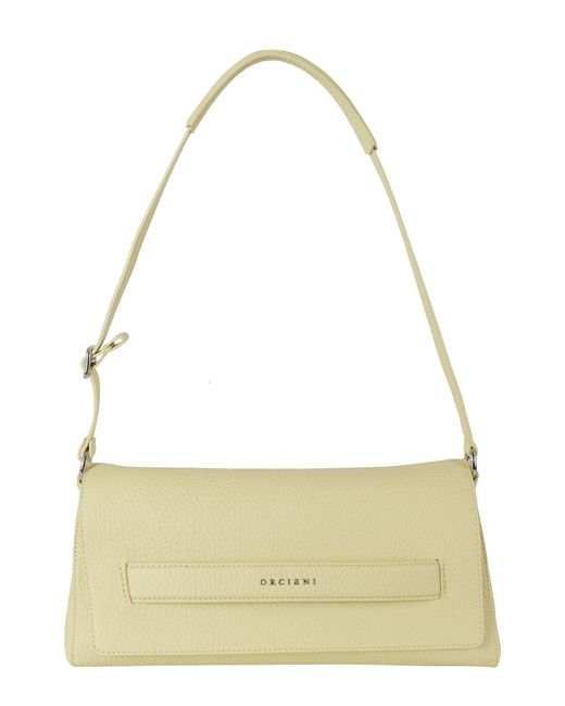 Orciani Metallic Borsa Leather