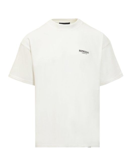 Represent White Owners Club T-Shirt for men