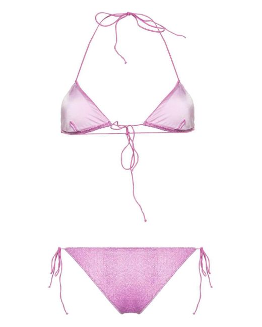 Oseree Pink Wisteria Lumiere Bikini