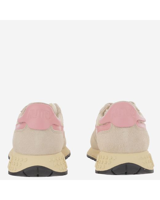 Autry Natural Sneakers Reelwind Leather Trainers