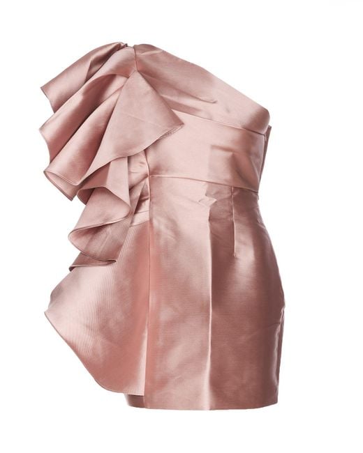 Solace London Pink Rio Mini Dress