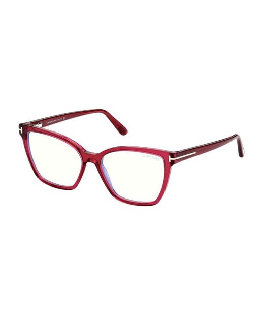 Tom Ford Red Ft5812 Eyeglasses