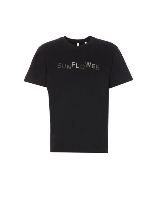 sunflower Black Easy Overdyes T-Shirt for men