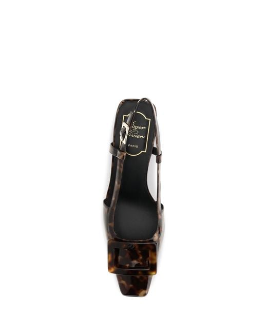 Roger Vivier Black Pumps Belle Vivier Tortoiseshell
