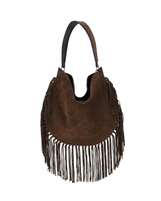 Isabel Marant White Medium Handbag "Oksan Soft"