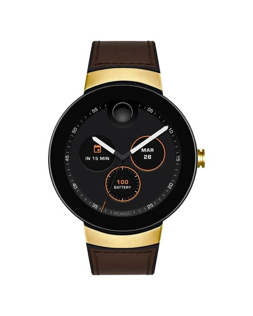 Movado Black Connect Watch