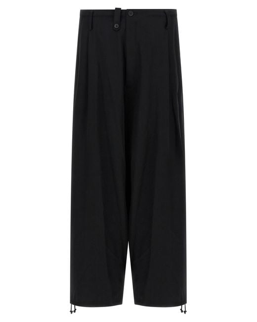 Yohji Yamamoto Black New Standard Wallet' Pants for men