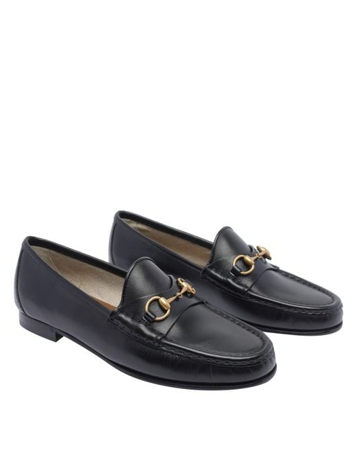 Gucci Black 1953 Horsebit Loafers