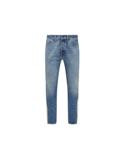 Palm Angels Blue Regular Fit Jeans for men