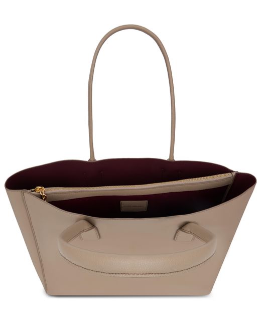 Marc Jacobs Natural Tote Bag Pop J Work Cow Hide