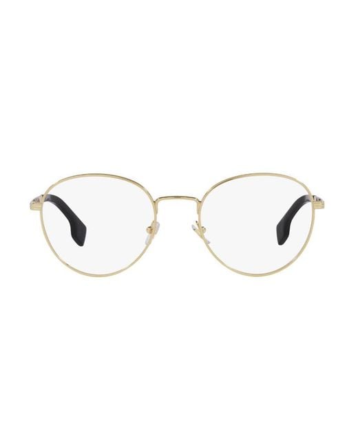 Versace Metallic Frame And Lens Eyeglasses for men