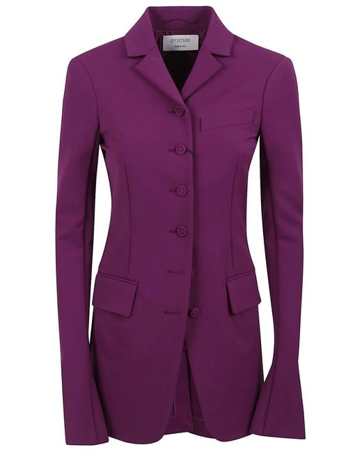 Sportmax Purple Polyamide Jacket