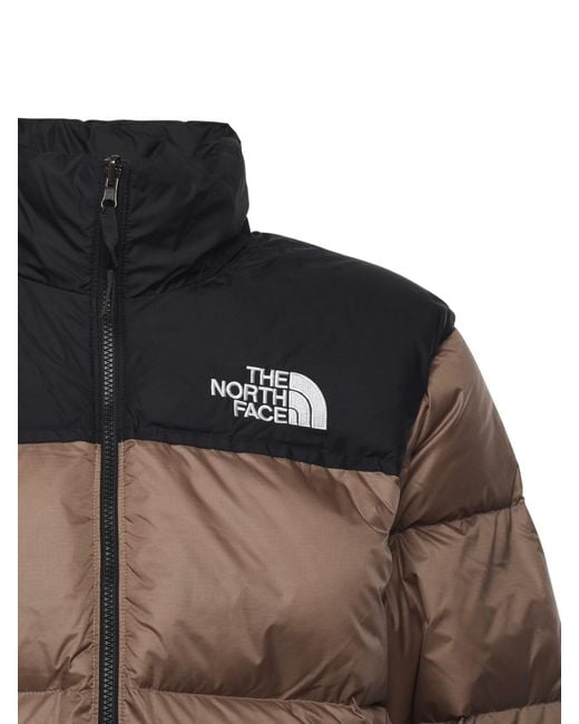 The North Face Brown 1996 Nuptse Retro Nylon Jacket for men