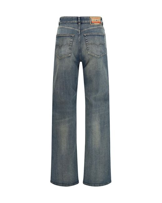 DIESEL Blue 1971 D-Sent Regular Jeans Cotton; Elastane