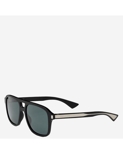 Saint Laurent Black Sunglasses Aviator Sl 881 Acetate for men