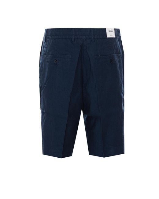 NN07 Blue Viscose for men