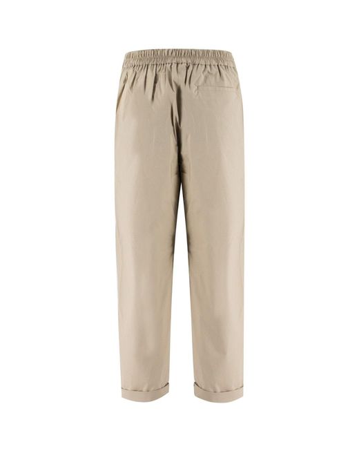 Le Tricot Perugia Natural Trousers