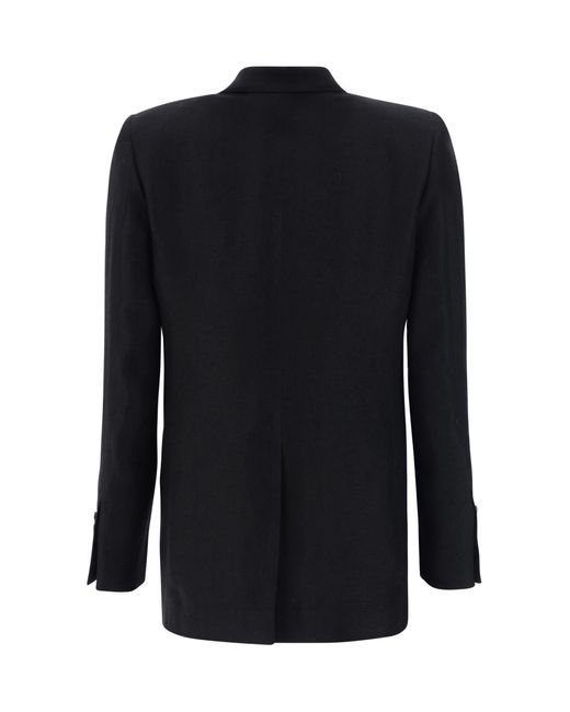 Lardini Black Blazer Jacket