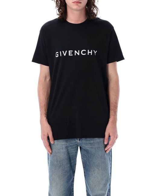 Givenchy Black Oversized Fit T-Shirt for men