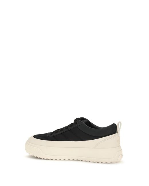 Moncler White Altive Sneakers Suede And Nubuck for men