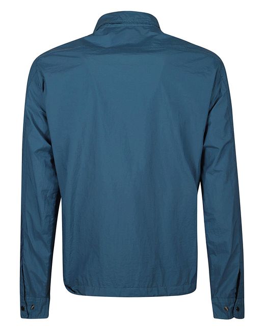 C P Company Blue Chrome-R Medium Jacket for men