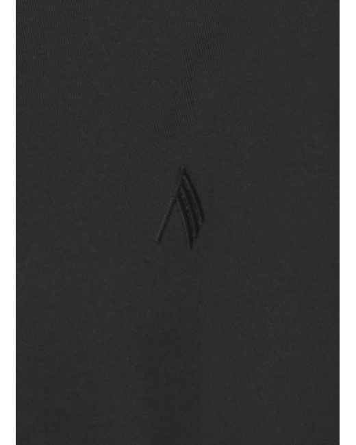 The Attico Black Cotton T-Shirt