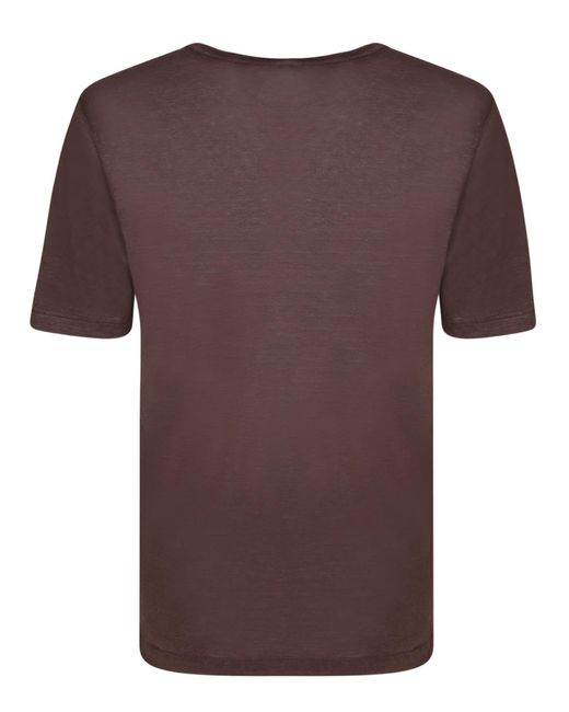 Lardini Purple Dark T-Shirt for men