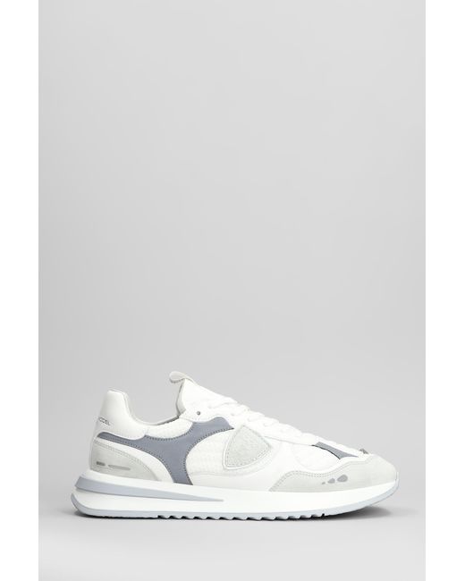 Philippe Model White Olympique Low Sneakers for men