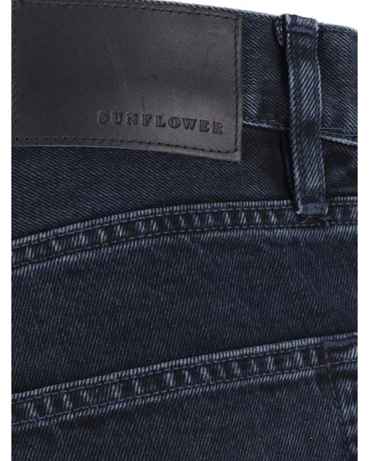 sunflower Blue Straight Jeans for men