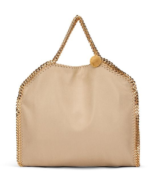 Stella McCartney Natural Tote Bag Falabella Polyester