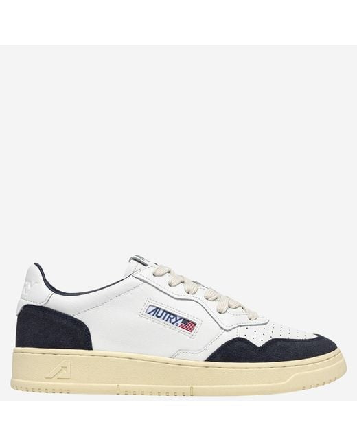 Autry Blue Logo Sneakers for men