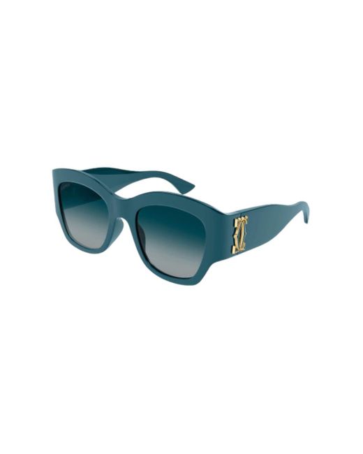 Cartier Blue Ct 0304 Sunglasses