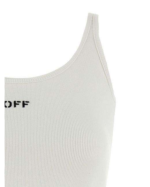 Off-White c/o Virgil Abloh White 'off Stamp' Top