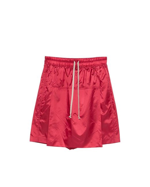 Moncler Red Drawstring Shorts for men