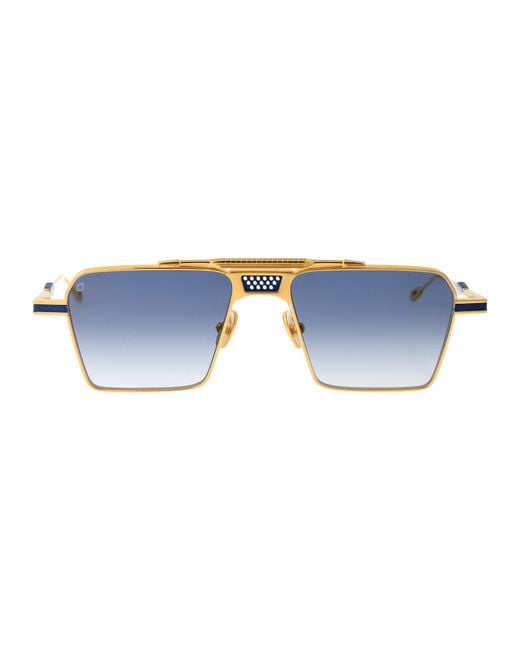 T Henri Blue Scud Titanium Sunglasses