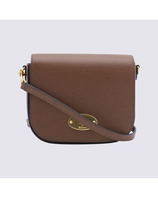 Mulberry Brown Leather Crossbody Bag