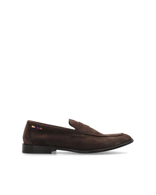 Paul Smith Brown Suede Shoes Type Loafers for men