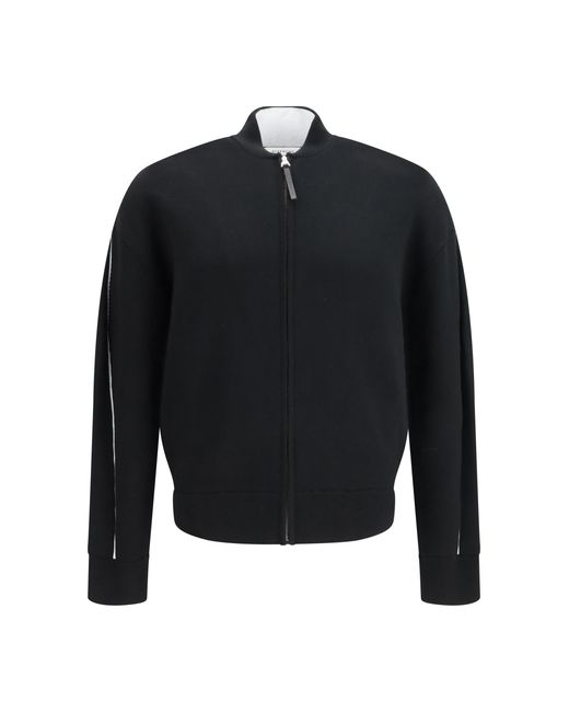 Givenchy Black Cardigan Stretch Wool-Blend for men
