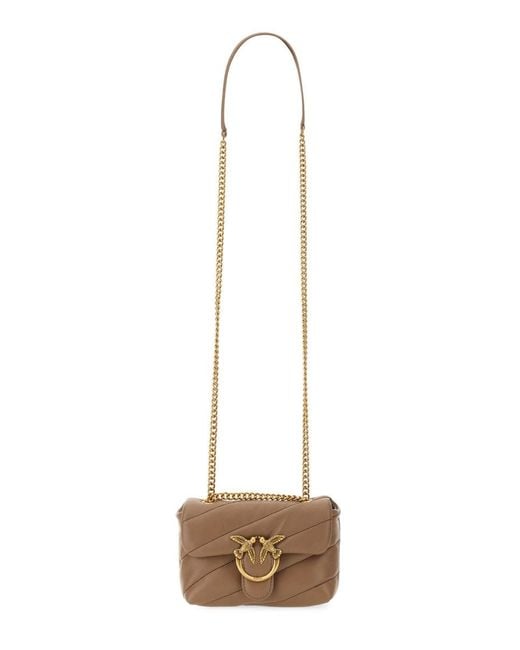 Pinko Women's Natural Puff Baby Love Bag