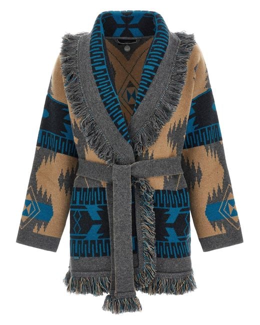 Alanui Blue Icon Sweaters And Cardigans