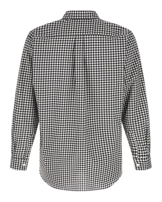 Comme des Garçons Gray Cotton Blouse for men