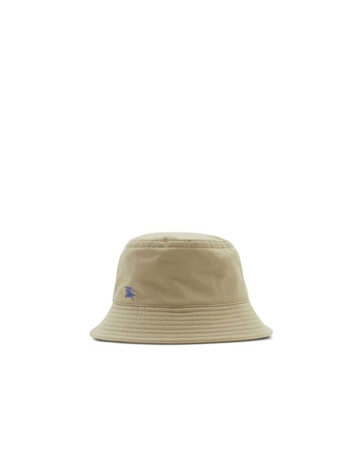 Burberry Natural Cotton Bucket Cap for men