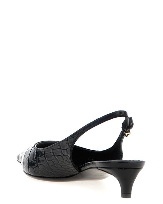Dolce & Gabbana Black Dolce & Gabbana 'Mun' Slingback