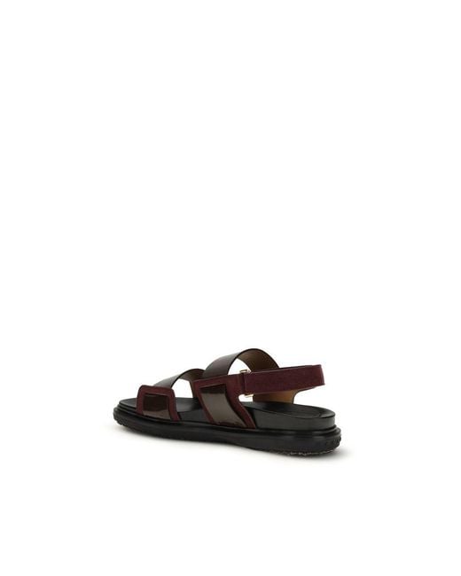 Marni Black Calf Leather Bos Taurus Strap