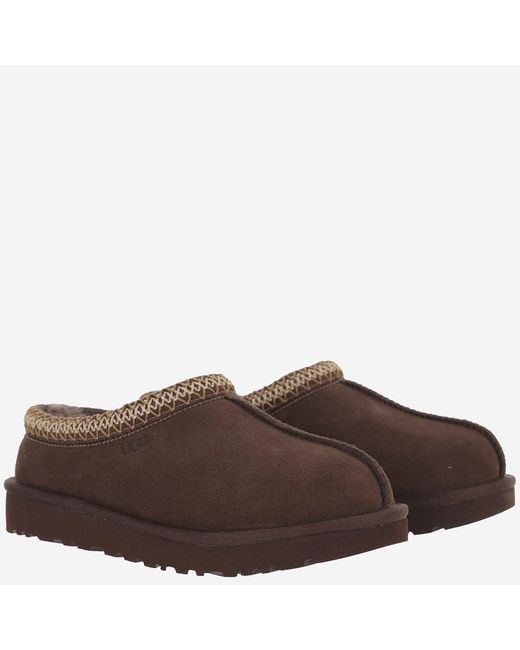 Ugg Brown Tasman Ii Suede Mules