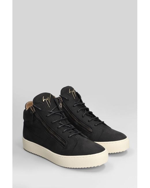 Giuseppe Zanotti Black Kriss Sneakers for men
