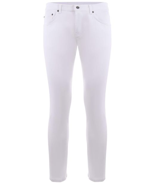 Dondup White Jeans Mius for men