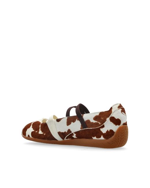 PUMA Women's Brown Speedcat Ballet Cow Wns Shoes,