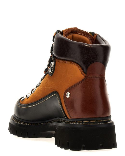 DSquared² Brown Canadian Boots, Ankle Boots for men